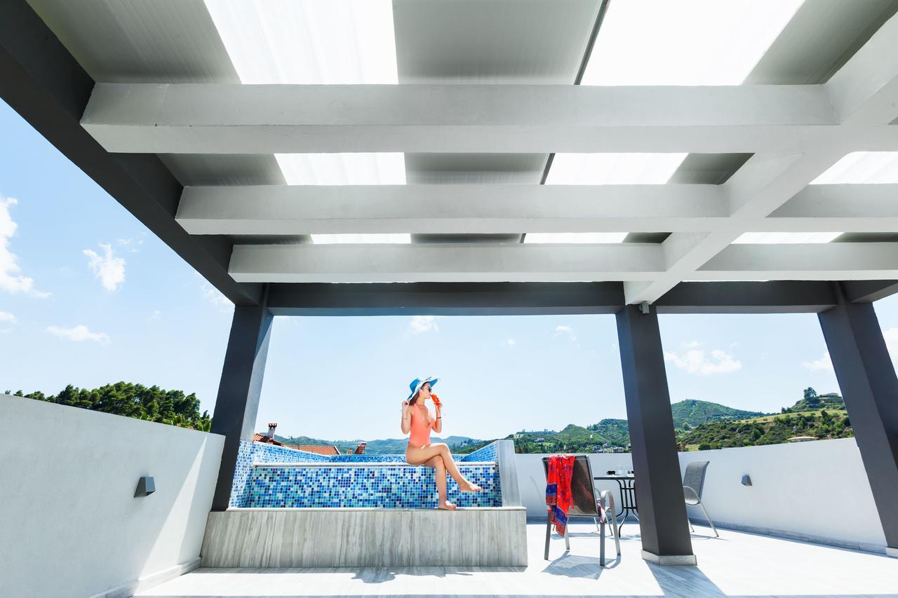 Nymphes Deluxe Accommodation Pefkochori Bagian luar foto